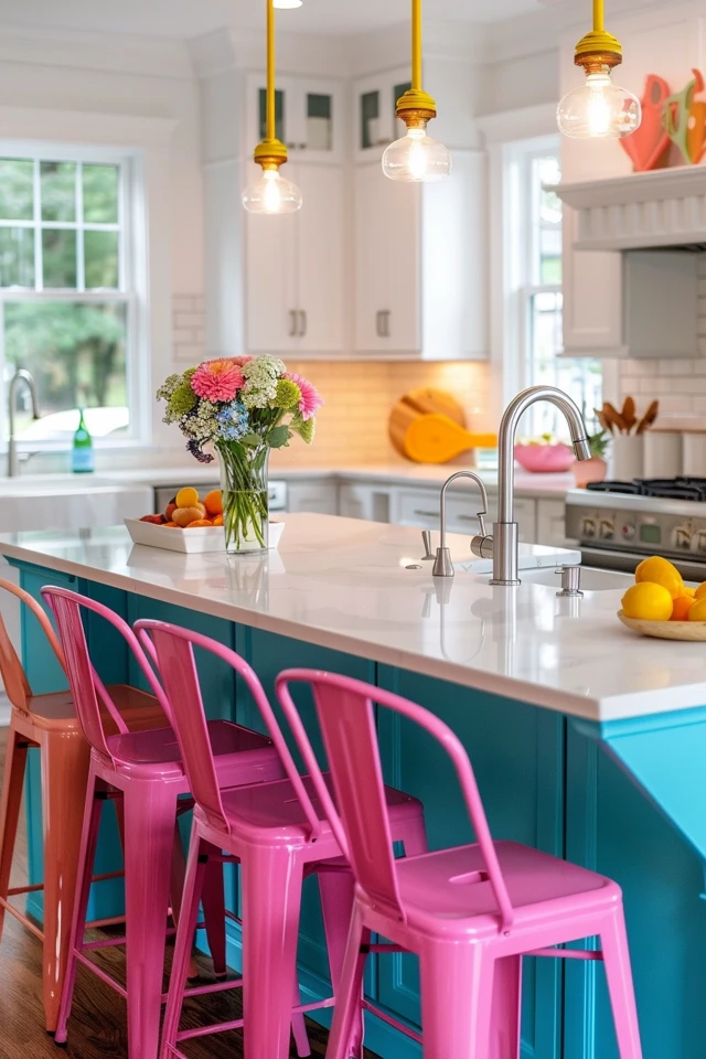 Curved Kitchen Peninsula
