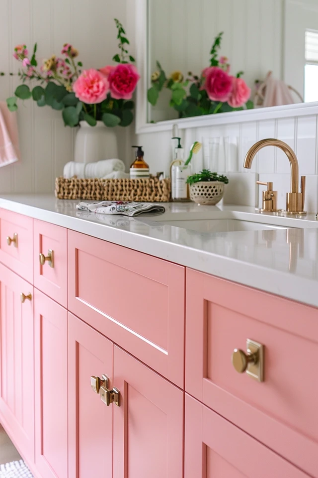 Color Ideas for Painting Bathroom Cabinets