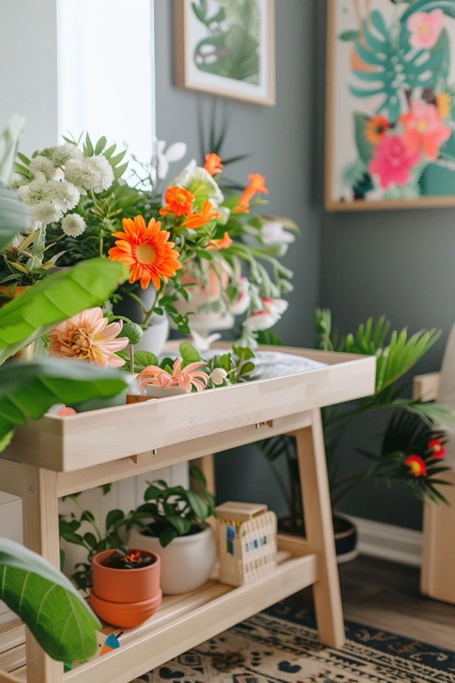 Creative Nursery Cart Ideas for Organized Moms