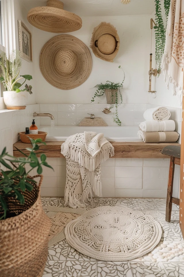Tiles for Bohemian Bathrooms: Creating Unique Spaces