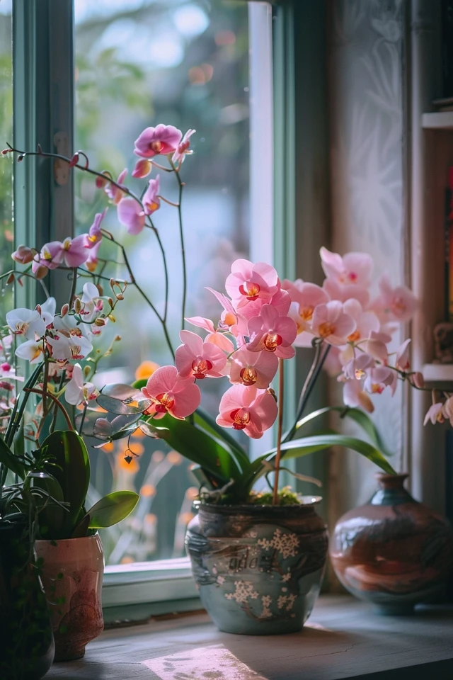 Stylish Orchid Display Furniture