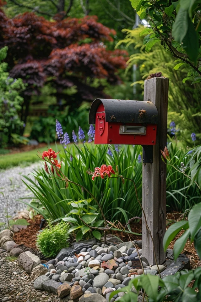 Rock-Solid Mailbox Landscaping Ideas for You - photo 2