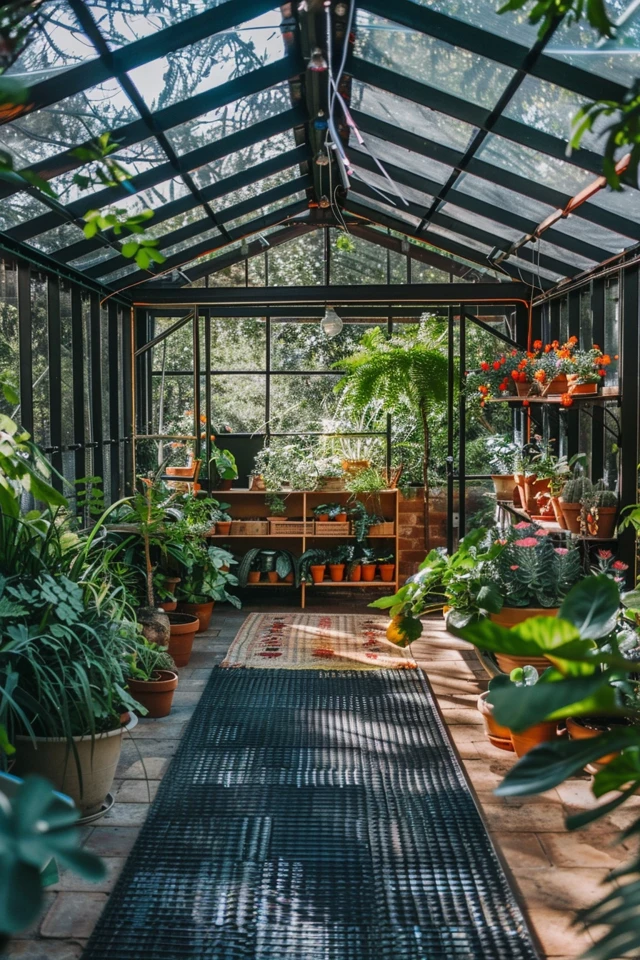 Enhancing Your Greenhouse with Walls, Furniture, and Specialized Pots