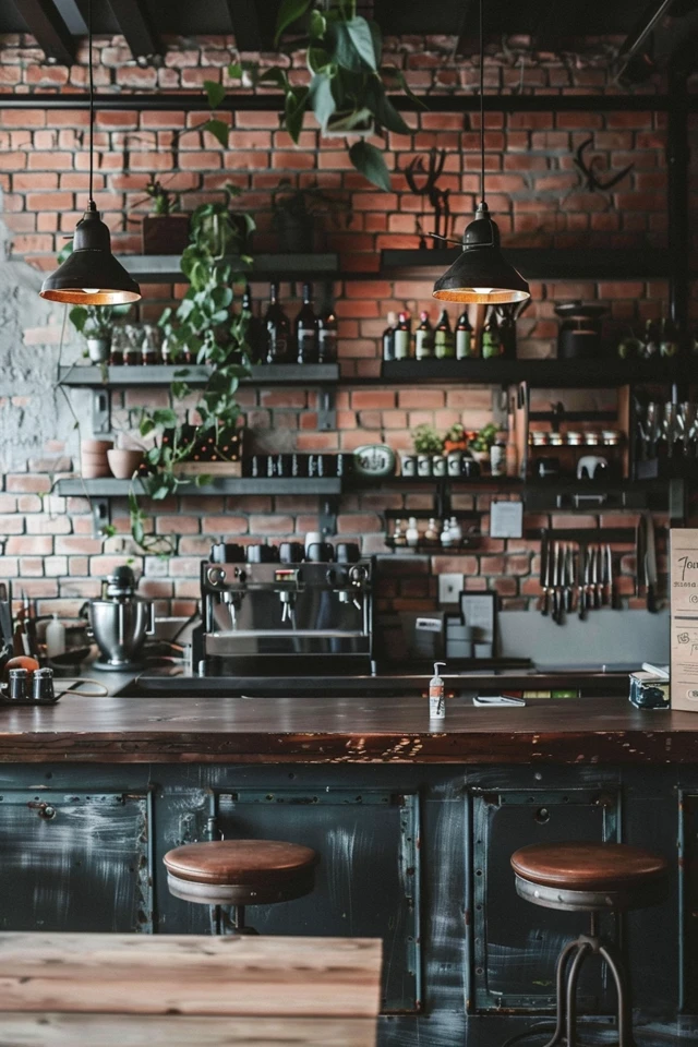 Minimalist Industrial Kitchen