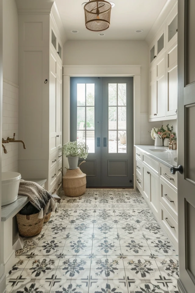 Mudroom Tile Flooring Trends and Pros & Cons