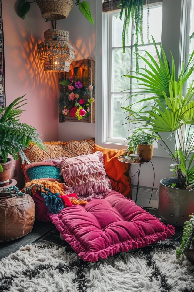 Floor Seating for Bedroom