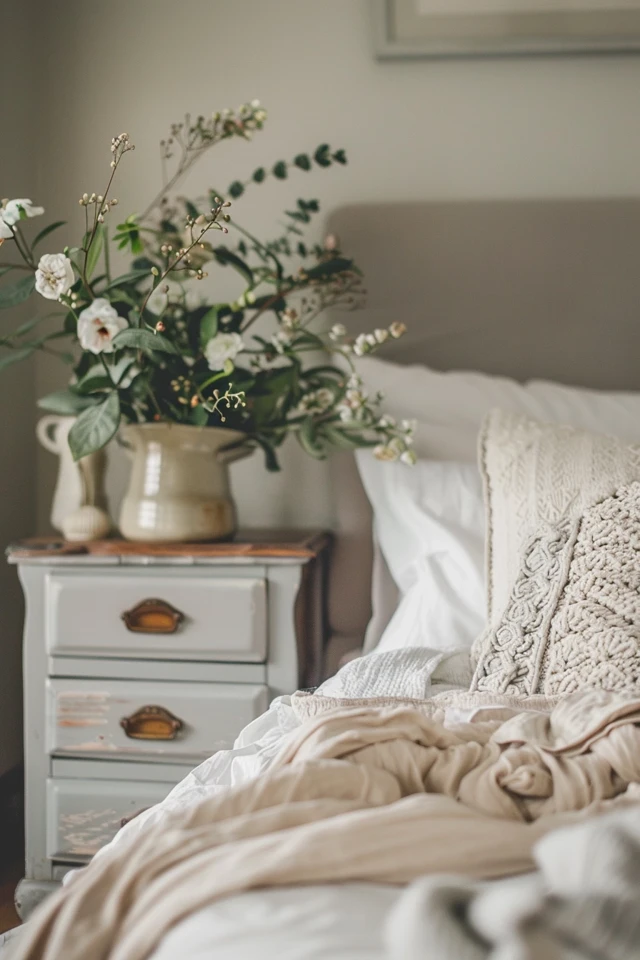 Cozy Gray Farmhouse Bedroom Styling Tips