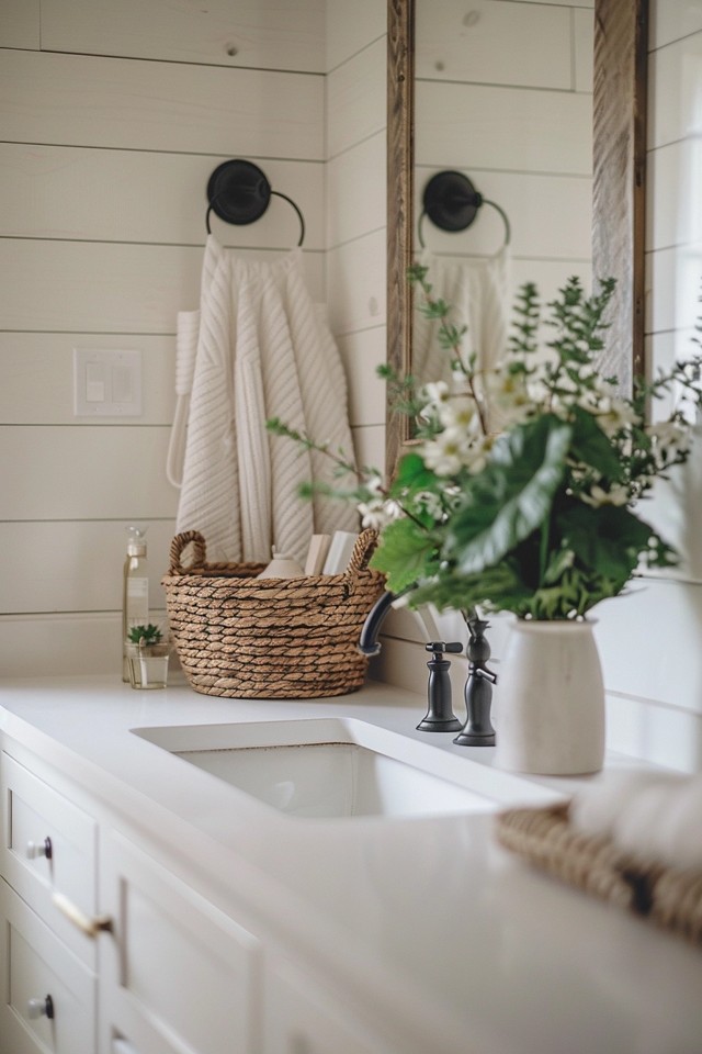Farmhouse Bathroom Decor Ideas