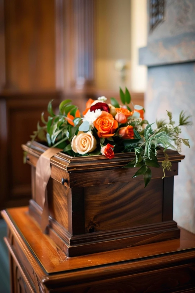 Unique Funeral Donation Box Ideas
