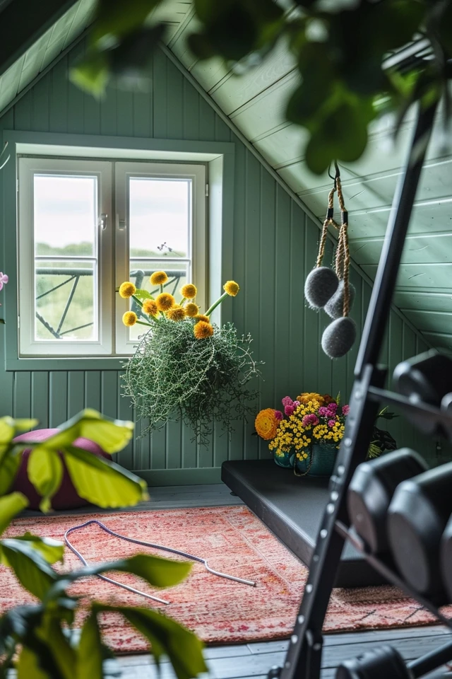 Maximizing Space in Your Attic Home Gym