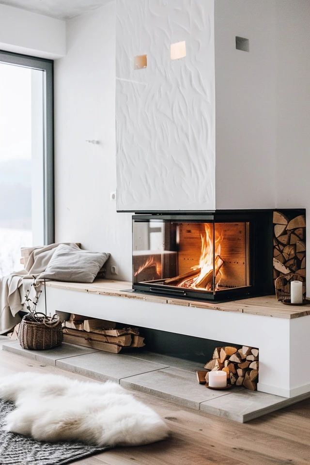 Choosing the Right Materials for Your Minimalist Fireplace