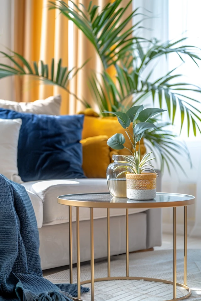 Key Features of Vintage Silver Living Room Decor