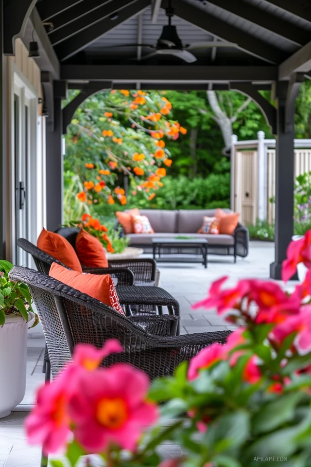 Benefits of a Fire Pit Area under Your Pergola