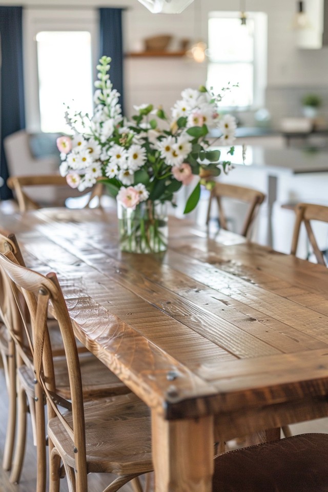 Modern Rustic Fusion: Creating a Cozy Dining Space