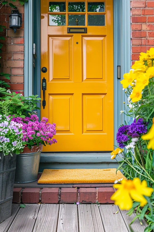 Personalized and Custom Front Door Mat Ideas