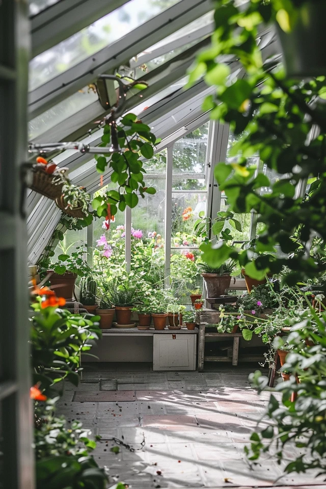 Attic Greenhouse: Indoor Garden Ideas