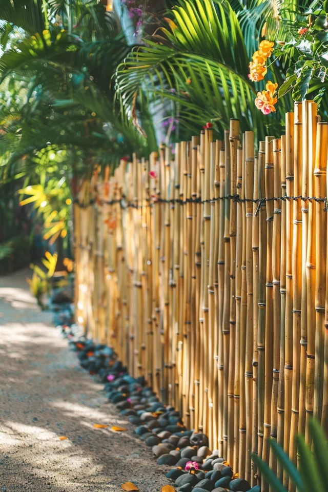 Eco-Friendly Bamboo Fence Ideas for Your Yard