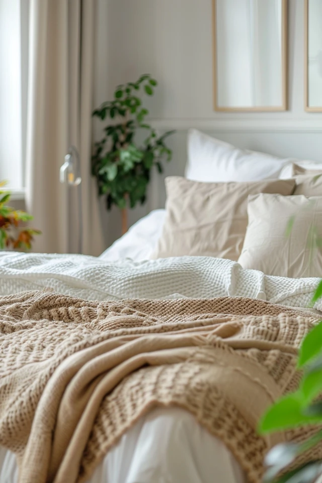 Taupe Bedding Decorating Ideas