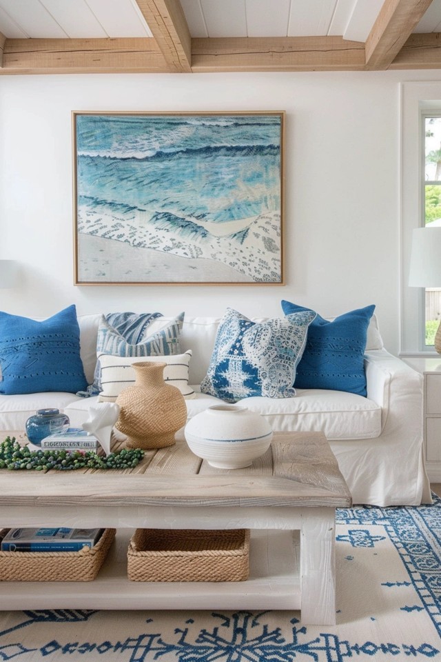 Nautical Living Room Trends: Coastal Decor Tips