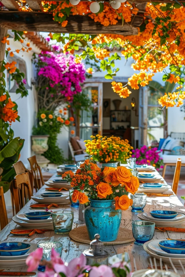 Practical and Versatile Semi-Outdoor Kitchen