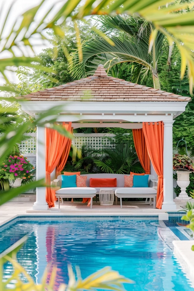 Sunny Retreats: Pool Gazebo Ideas for Your Oasis