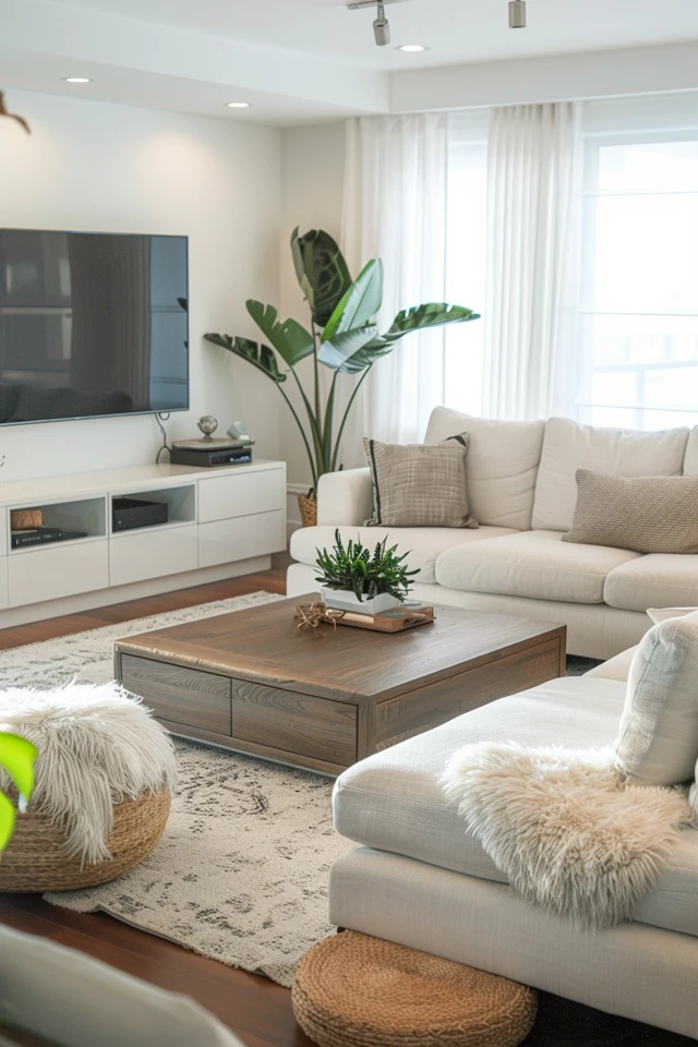 Color Schemes and Lighting Ideas for L-Shaped Living Rooms