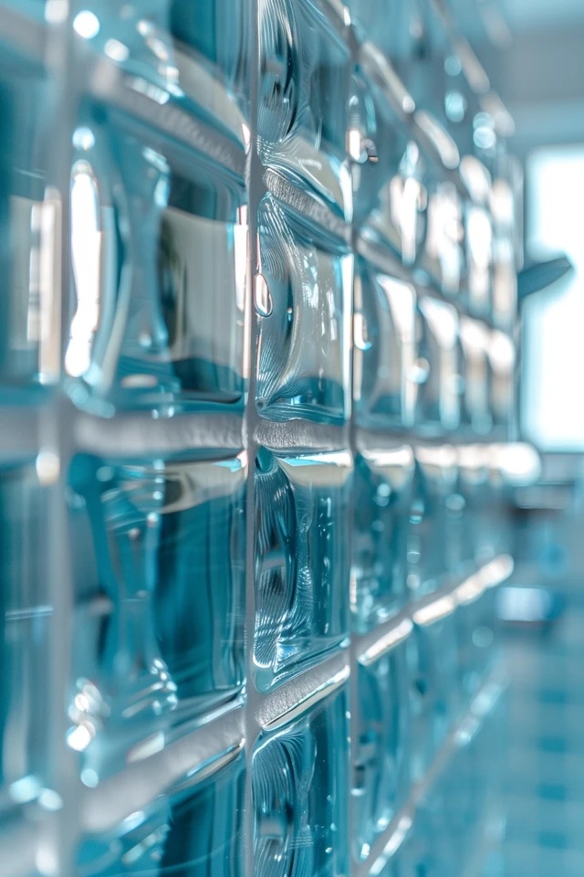 Stylish Glass Block Shower Designs - photo 2