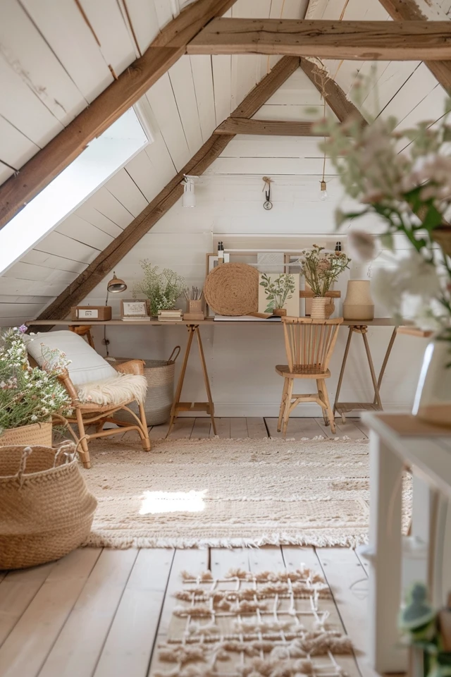 Organizing and Decorating Your Attic Craft Room