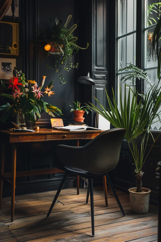 Balancing Mood and Productivity in a Dark Workspace