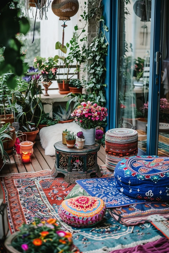 Styling Tips for a Chic Boho Balcony