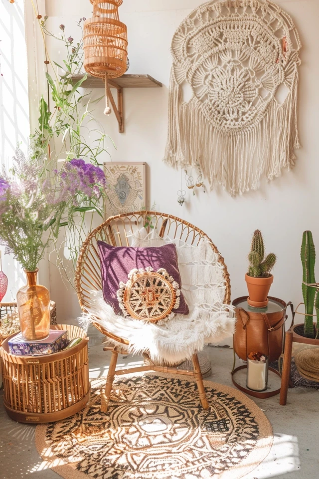 Vintage Finds and Handmade Touches