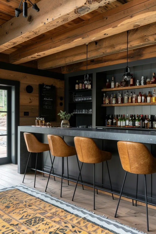 Create a Rustic Bar