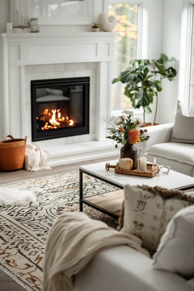 Built-in Firewood Storage