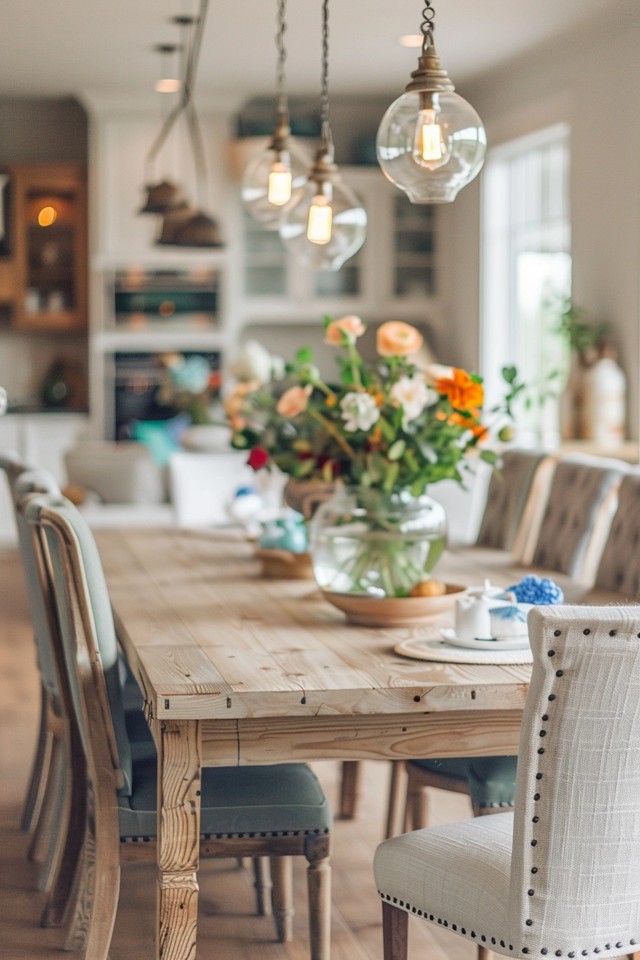 Vintage-Inspired Modern Farmhouse Dining Room