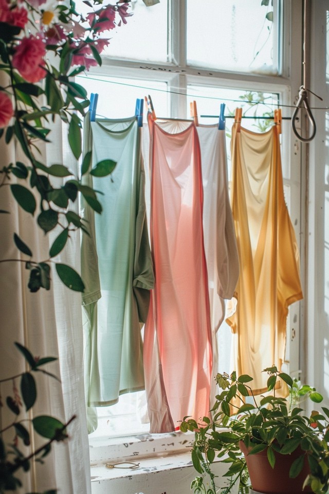 Benefits of Line Drying Clothes Indoors