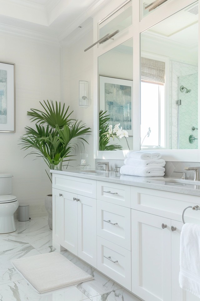 Modern Coastal Bathroom: Fresh Beachy Trends