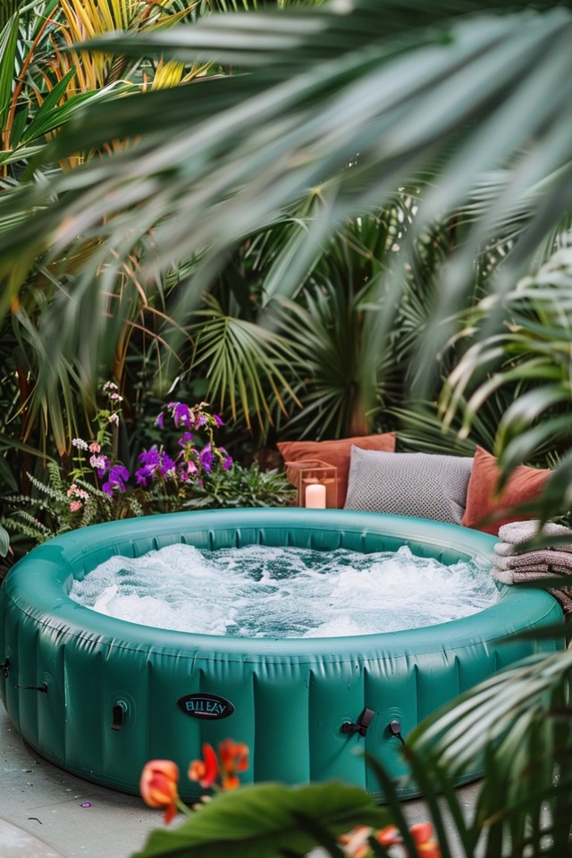 Build a DIY Inflatable Spa Enclosure