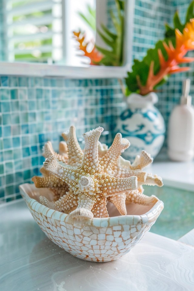 Playful Fish Scale Tile