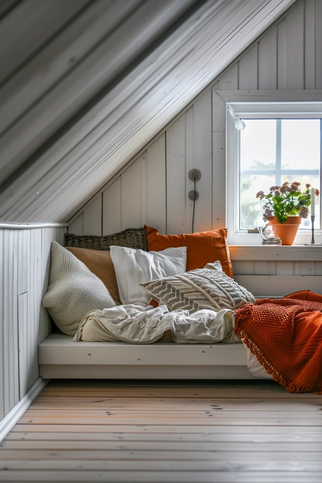 Attic Daybed: Cozy Relaxation