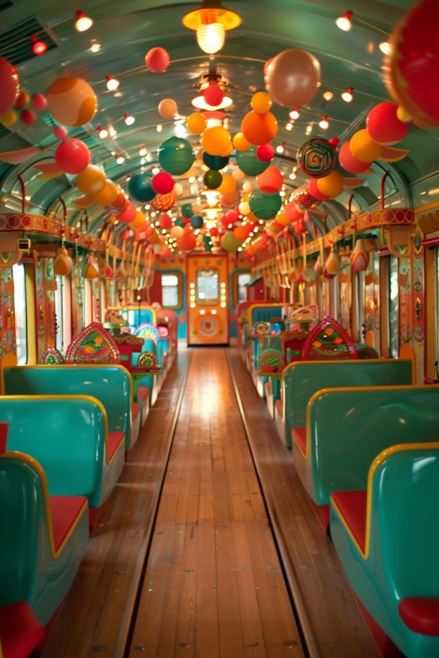 Train-Themed Invitations and Supplies