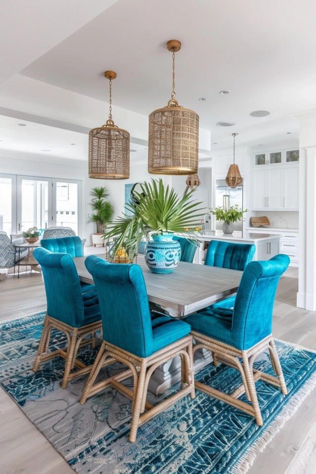 Beach House Dining Room: Coastal Decor Trends
