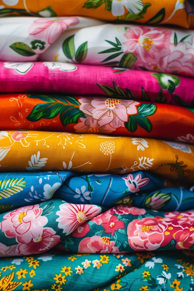 Mid-century Modern Textiles: Patterns and Colors