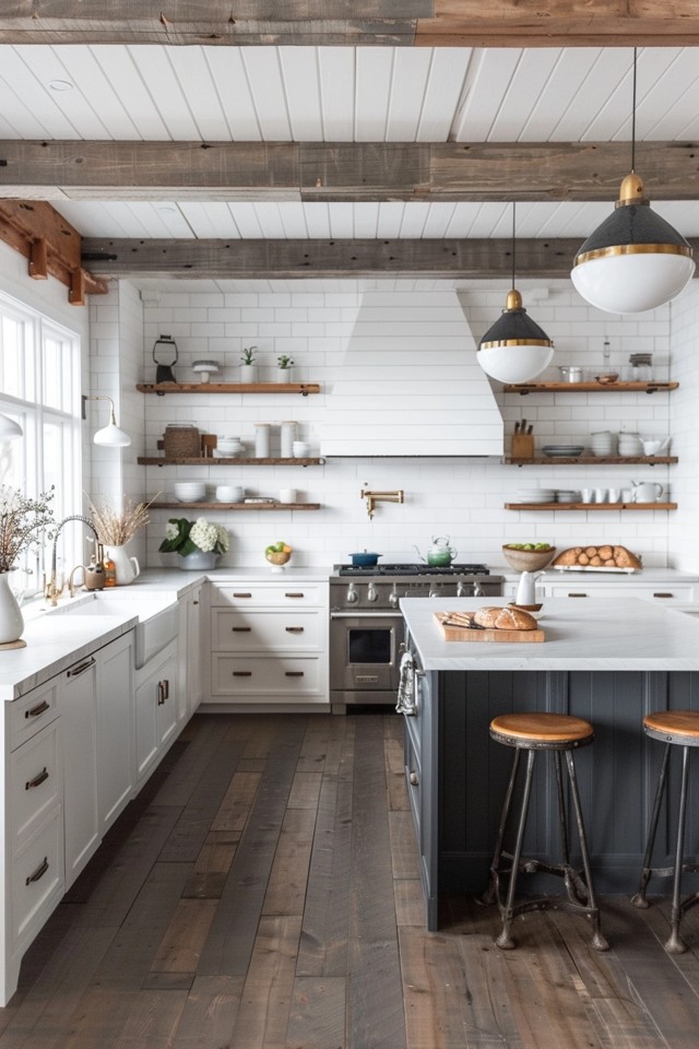 Dark Floor Kitchen Ideas: Elevate Your Home’s Style
