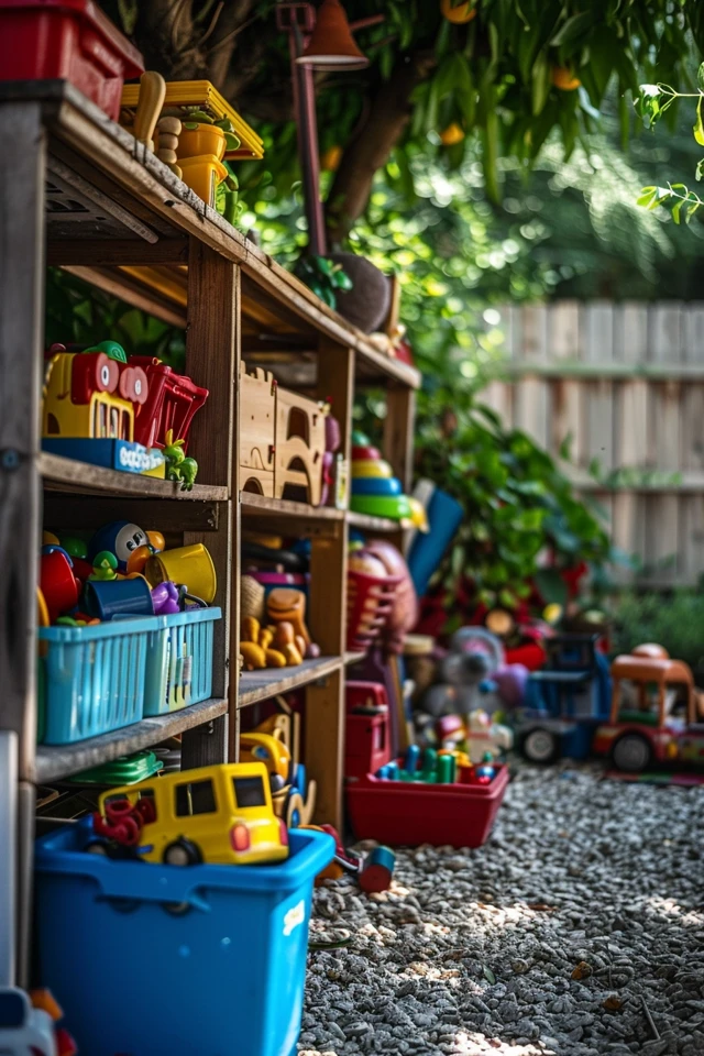 Creative Outdoor Storage Ideas for Kids’ Toys