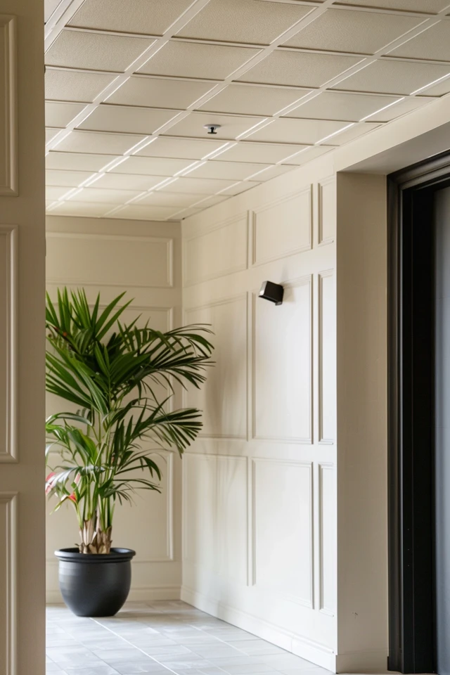 Fresh Ceiling Tile Paint Ideas to Revamp Your Space