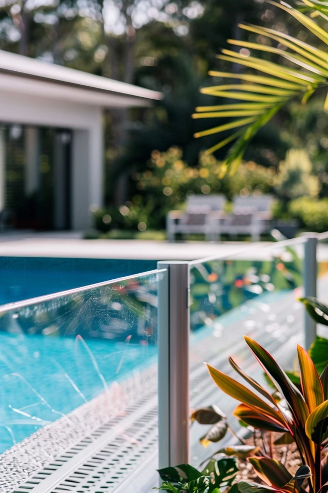 Stylish Pool Fence Designs for a Modern Look