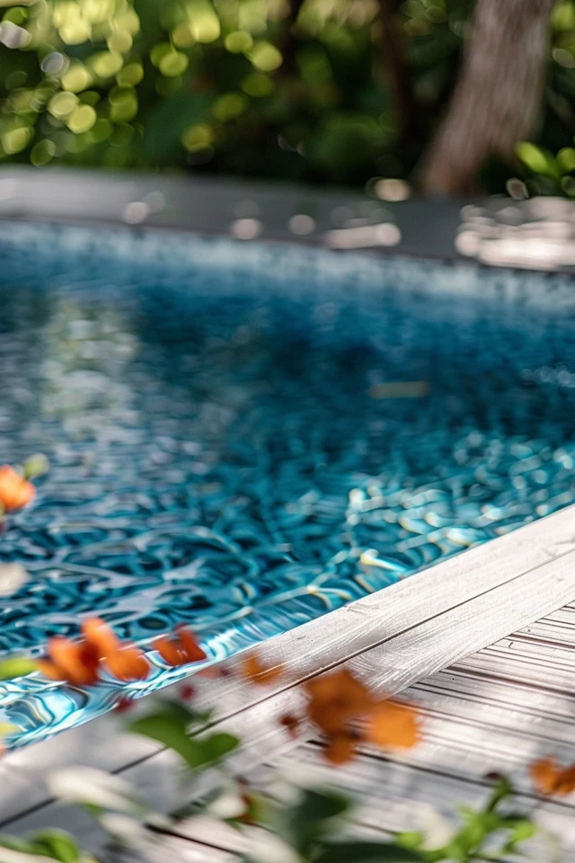 Non-Slip Interlocking Pool Tiles