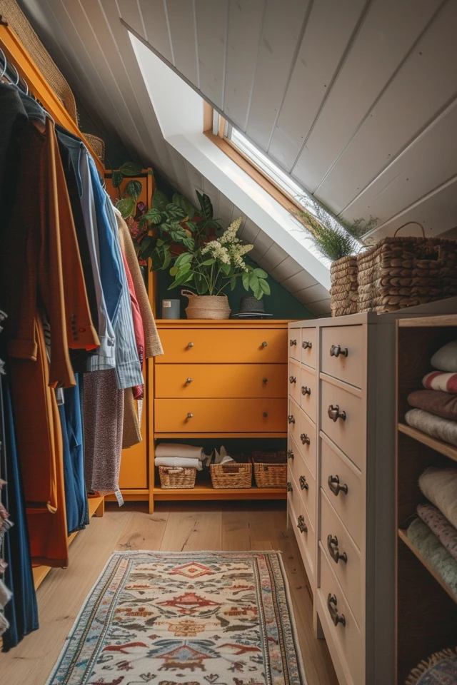 Attic Walk-In Closets: Utilizing the Space