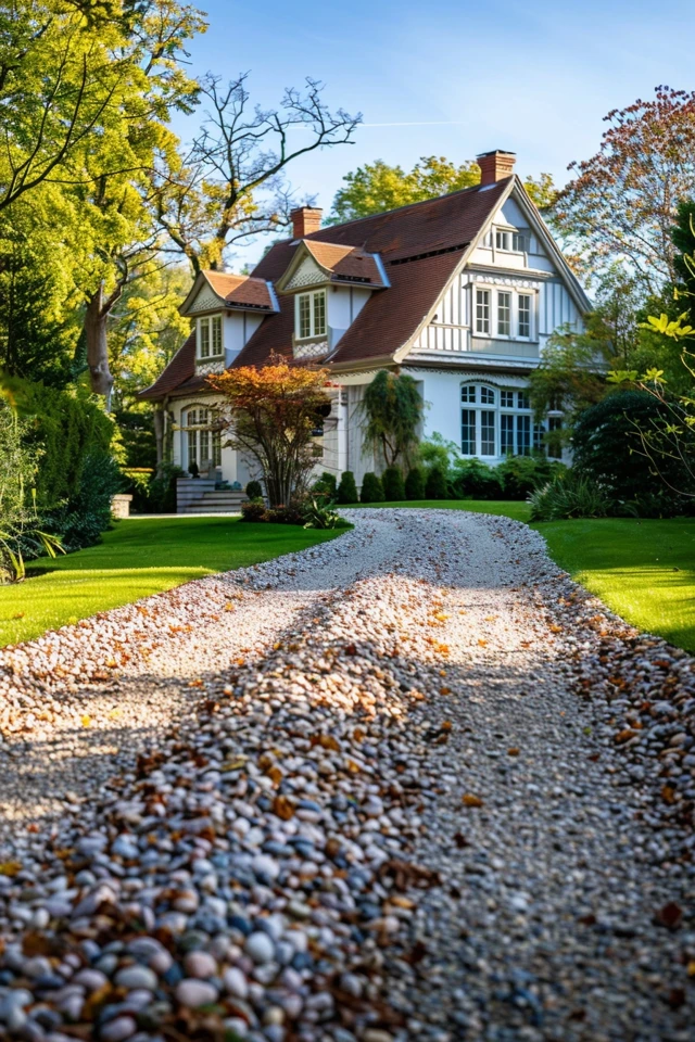 DIY Gravel Driveway Inspiration