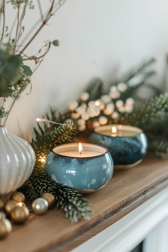 Budget-Friendly Christmas Shelf Decorating Ideas
